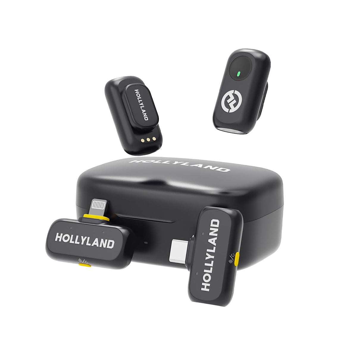 Micrófono Hollyland Lark A1 Combo (Lightning - USB-C)