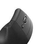 Mouse Logitech Lift Vertical Ergonómico Inalámbrico Grafito