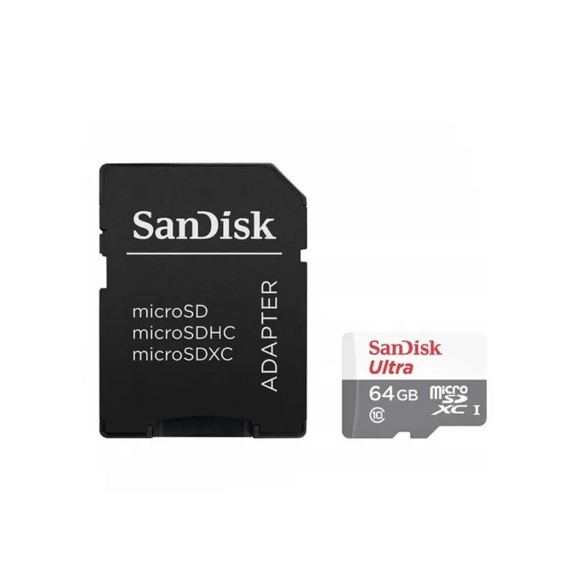 Memoria Micro SD Sandisk Ultra 64GB Clase 10 Vel 100MBS