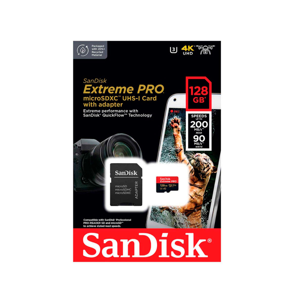 Memoria Micro Sd Sandisk Extreme Pro 4k