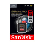 Memoria Sd Sandisk Extreme Pro 128Gb Vel 200 Mbs