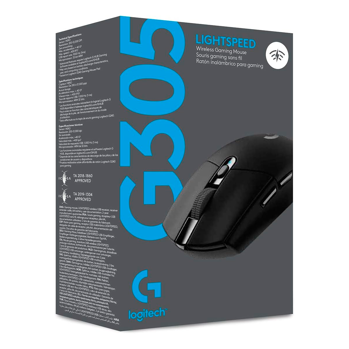 Mouse Logitech G305 Inalámbrico