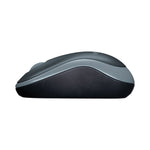 Mouse Logitech M185 Inalámbrico Negro-Gris