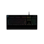 Teclado Logitech Gaming G213 Alámbrico Membrana RGB