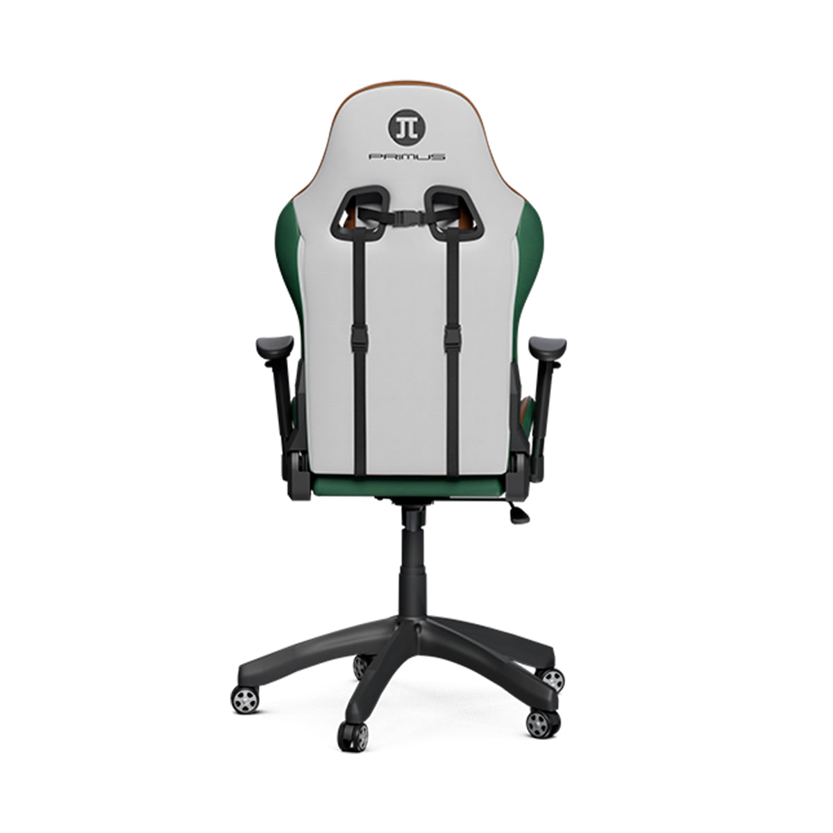 Silla Primus Gaming Thronos 100T Verde Y Marrón