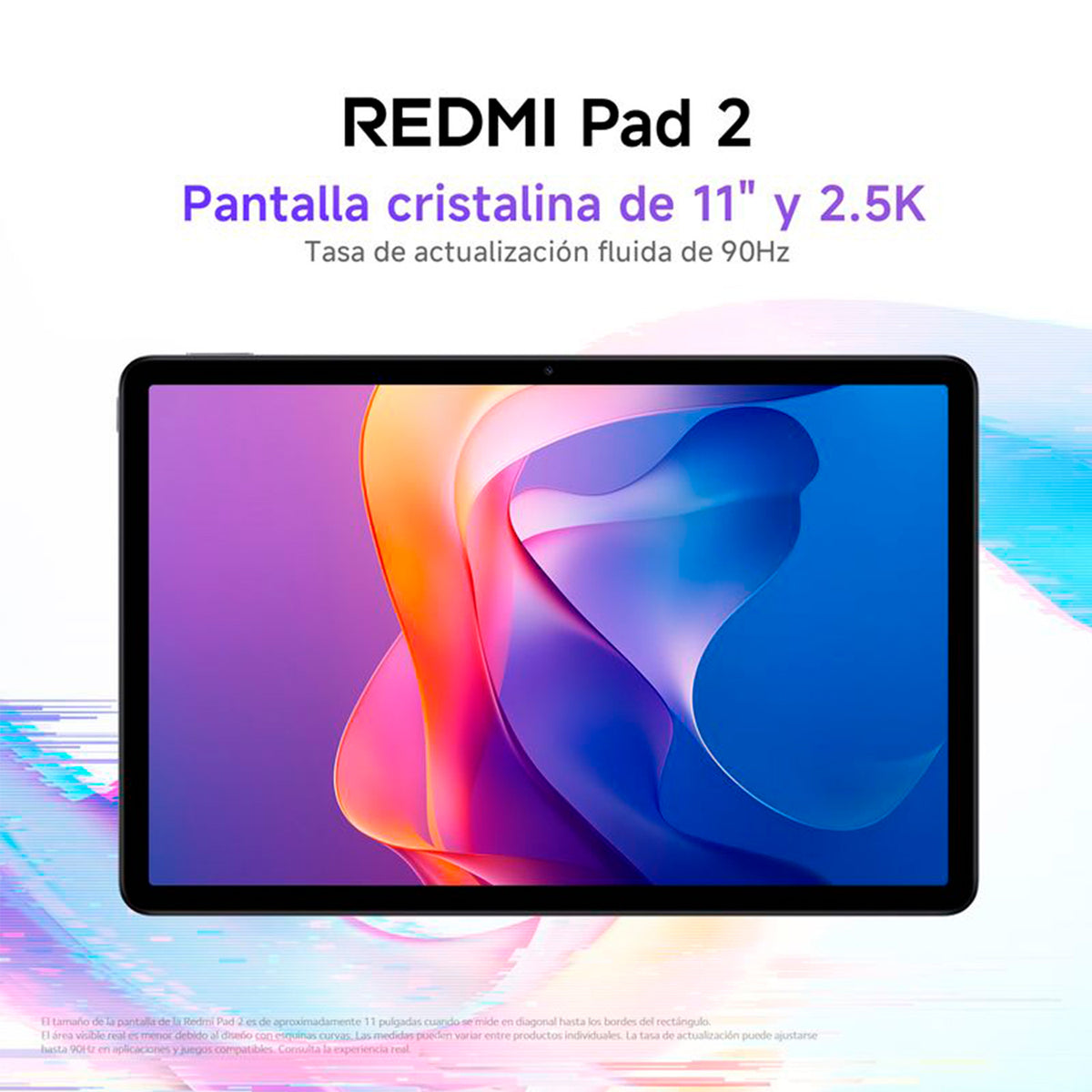 Tablet Redmi Pad 2 Gris 4GB 128GB