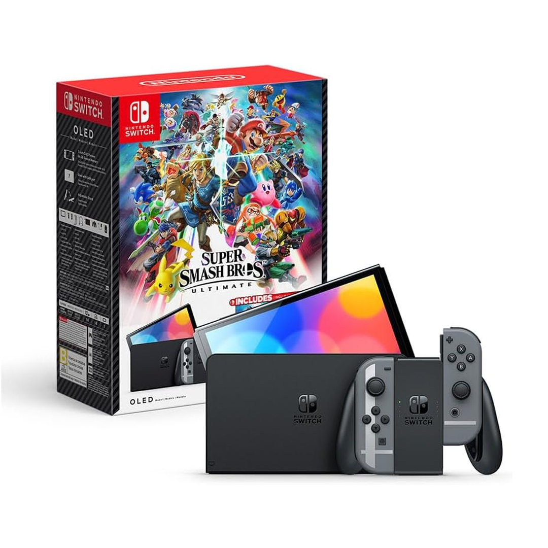 Consola Nintendo switch + juego super smash Bros Ultimate EDITION