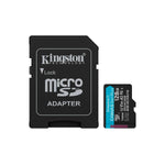 Memoria Micro SD 128 GB Kingston Canvas Go Plus 4K A2 U3 V30 200 MB