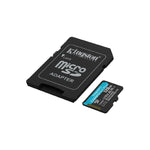 Memoria Micro SD 128 GB Kingston Canvas Go Plus 4K A2 U3 V30 200 MB