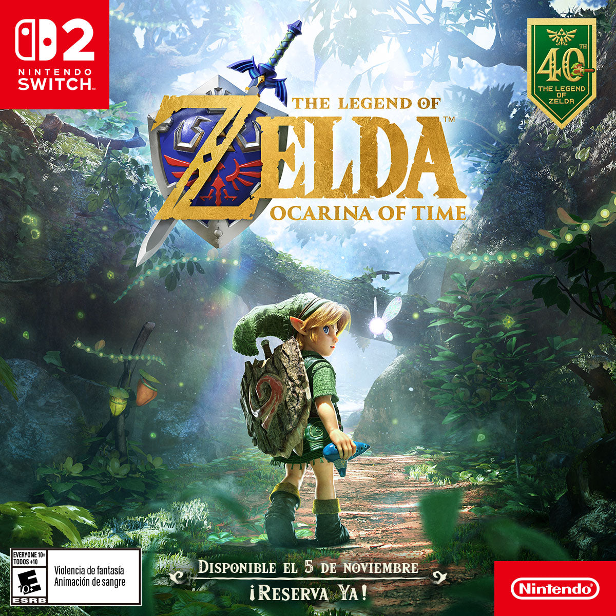Preventa - Juego Nintendo Switch 2 The Legend of Zelda: Ocarina of Time